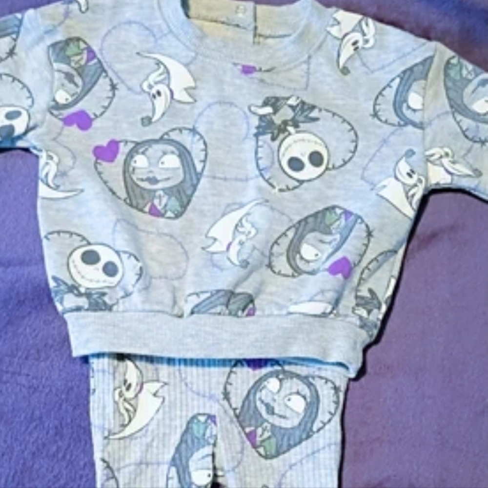 Disney Jack Skellington Baby Matching Set-Nightmare Before Christmas- Sweatshirt